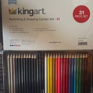 Kingart Sketching & Drawing Combo Set